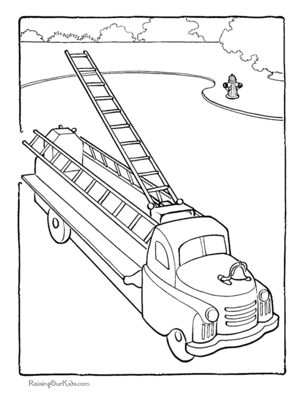 Truck Coloring Pages 22