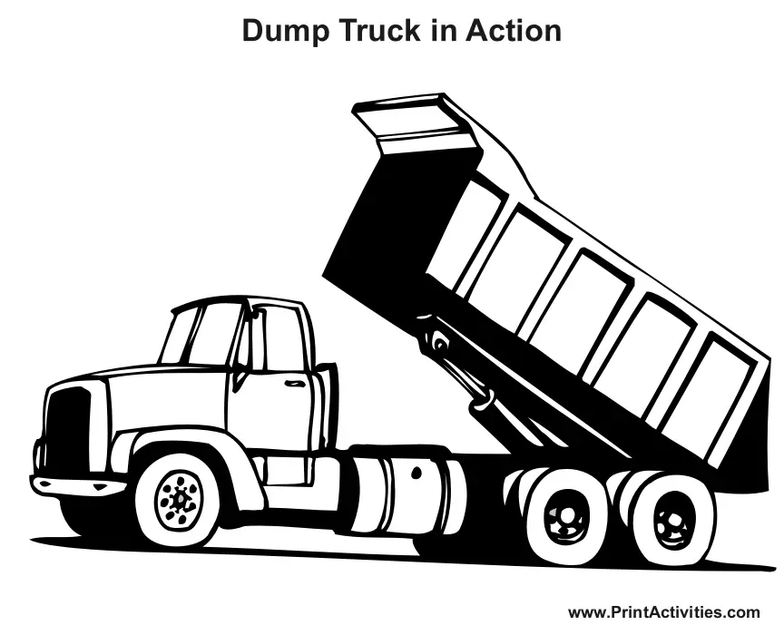 Truck Coloring Pages 31