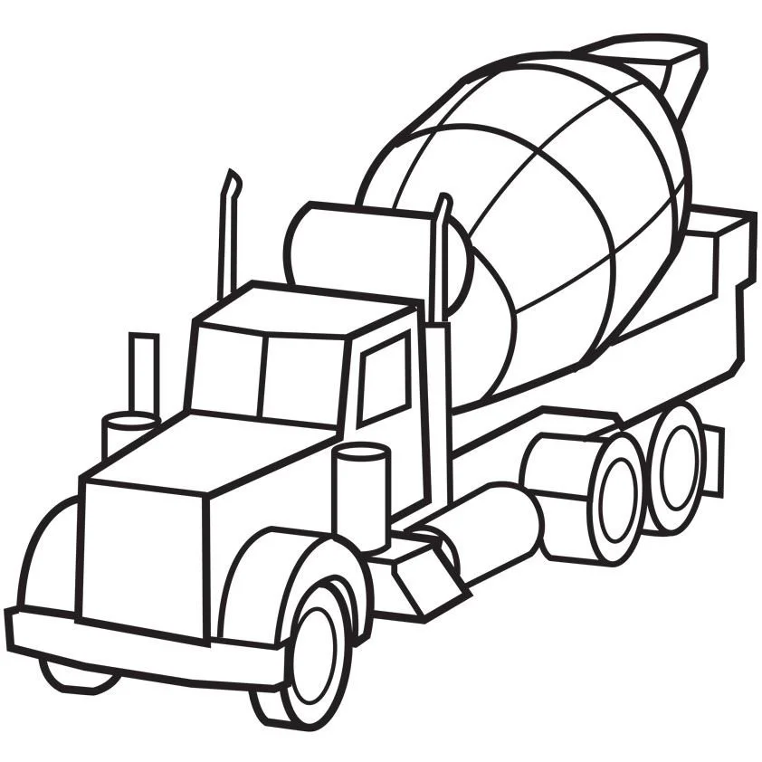 Lkw Ausmalbilder 37