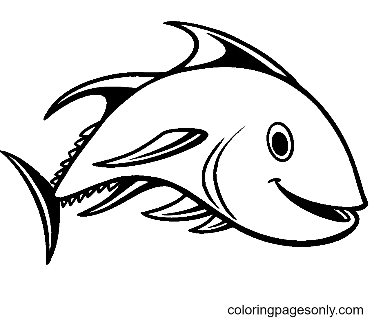 Tuna Coloring Pages 27