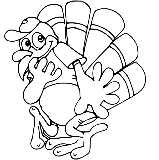 Pavo Para Colorear 51