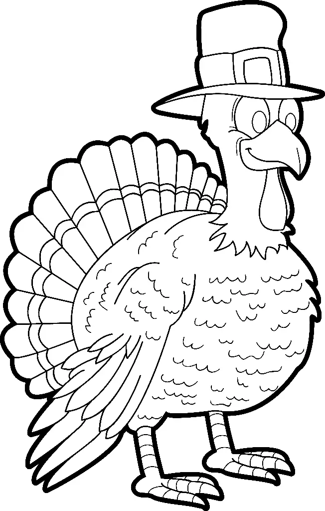 Pavo Para Colorear 67