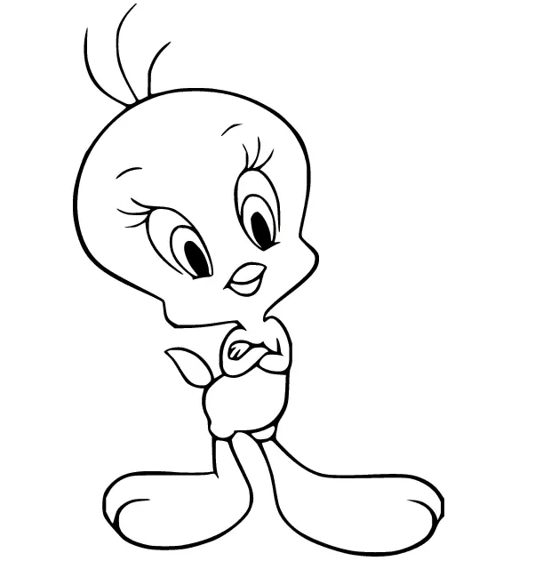 Tweety Ausmalbilder 1