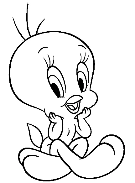 Tweety Ausmalbilder 12