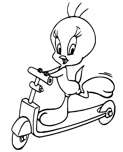 Tweety Ausmalbilder 29