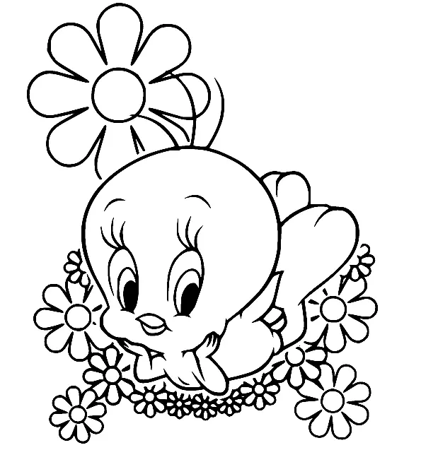 Tweety Ausmalbilder 9