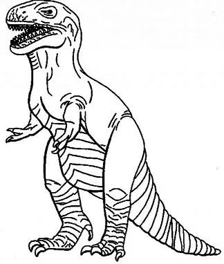 Tyrannosaurus Rex Coloring Pages