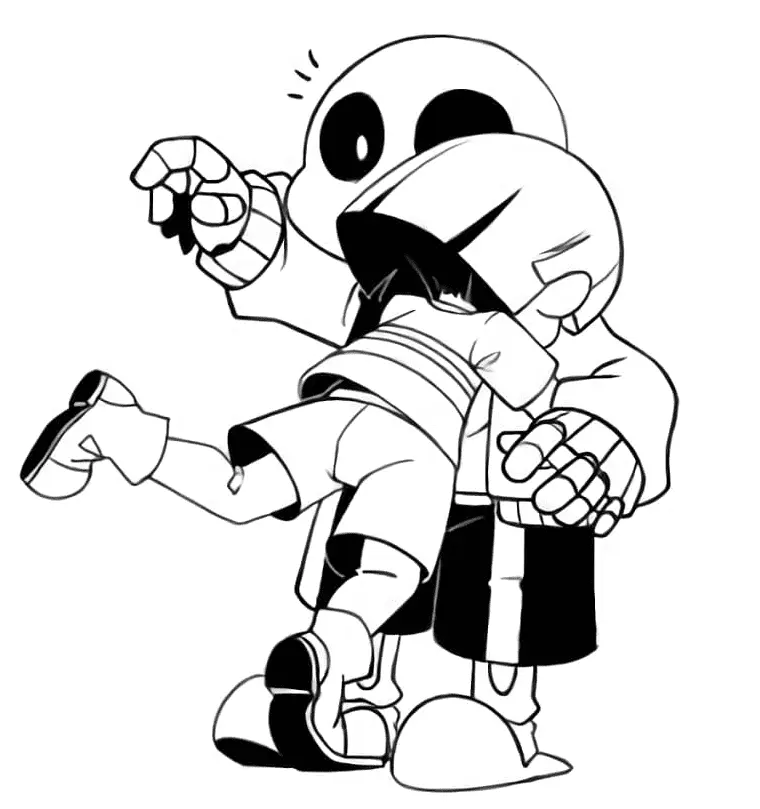 Undertale Ausmalbilder 15