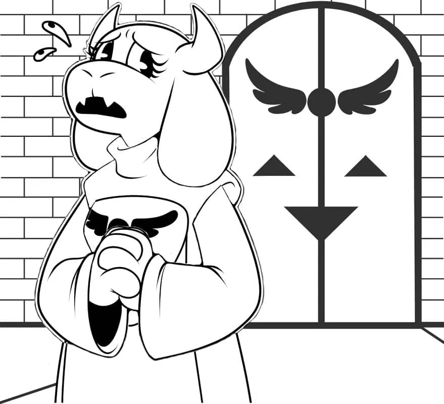 Undertale Ausmalbilder 25