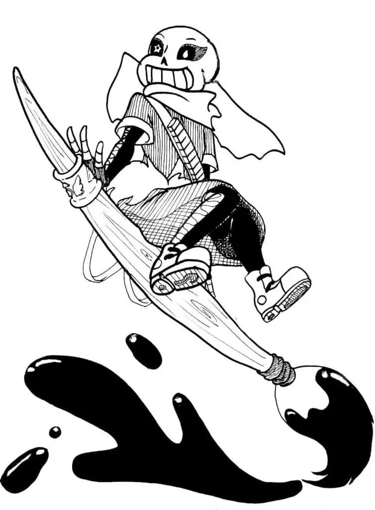 Undertale Ausmalbilder 5