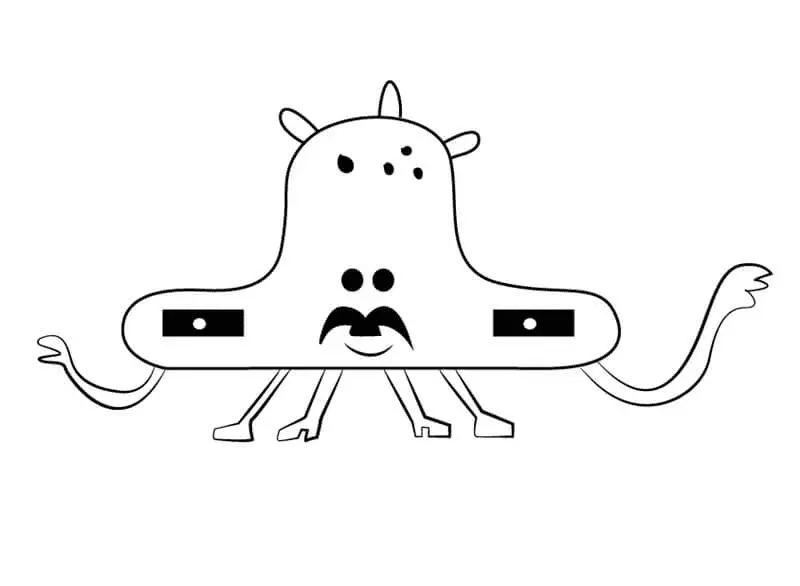 Desenhos de Undertale Para Colorir 68