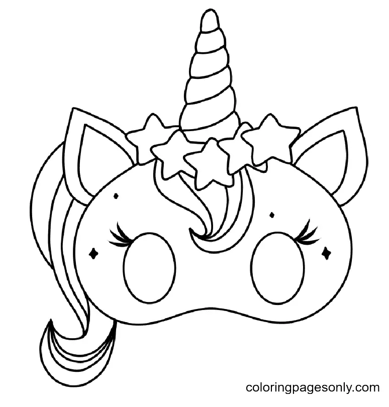 Desenhos de Gato Unicornio Para Colorir 38
