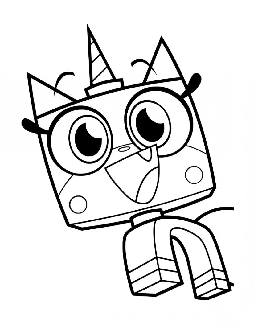 Unicorn Cat Coloring Pages 52