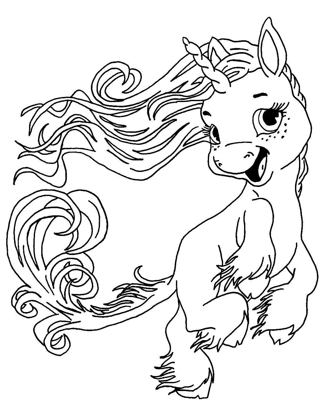 Desenhos de Unicorn Para Colorir 34