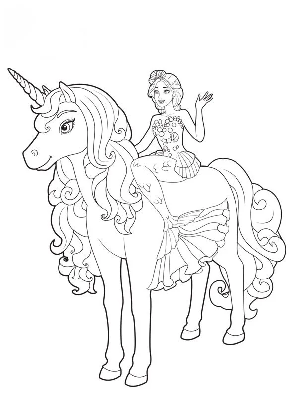 Desenhos de Unicorn Para Colorir 7