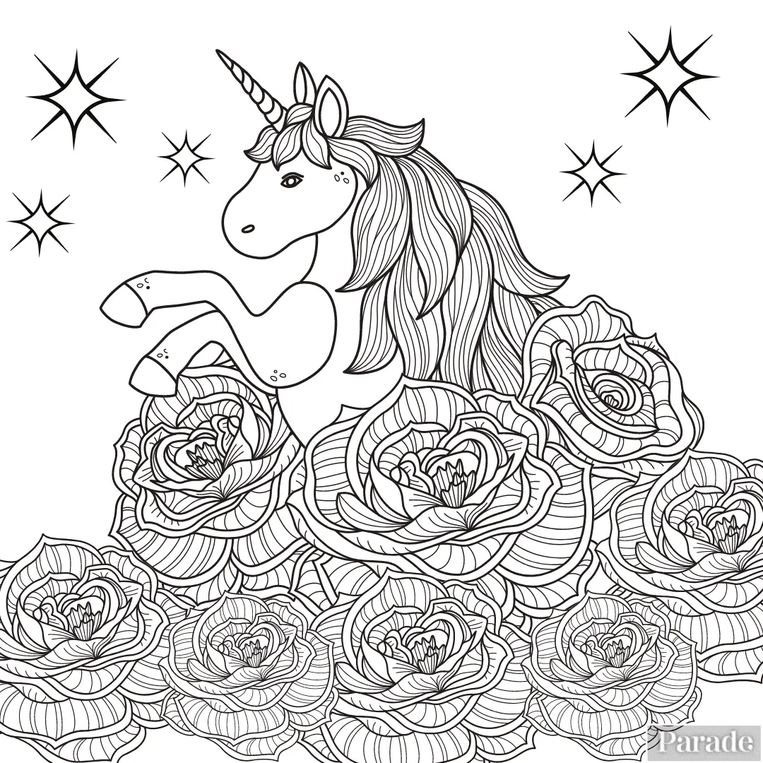 Einhorn Ausmalbilder