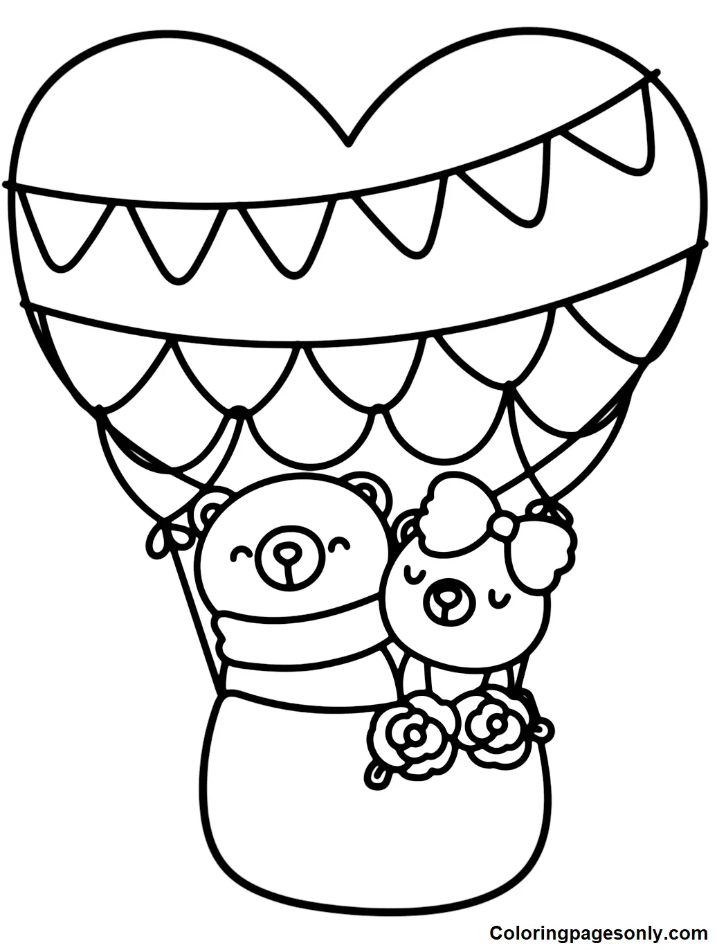 Valentines Day Cards Coloring Pages 97