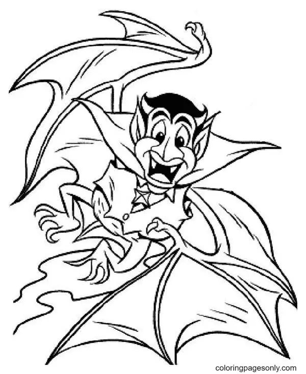 Vampir Ausmalbilder 59