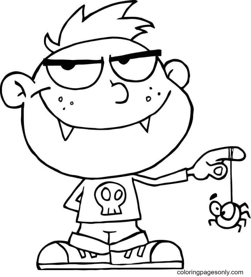 Vampire Coloring Pages 66