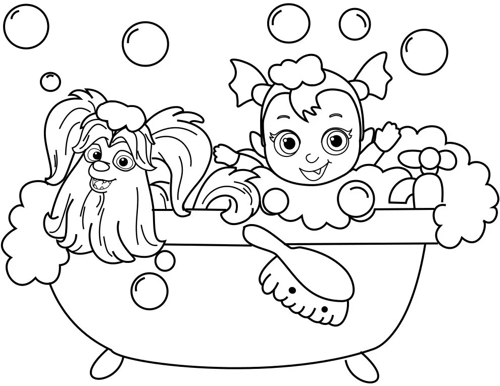 Vampirina Coloring Pages 125