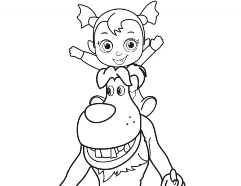 Vampirina Para Colorear 138