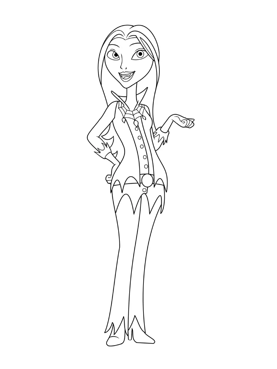 Vampirina Coloring Pages 69