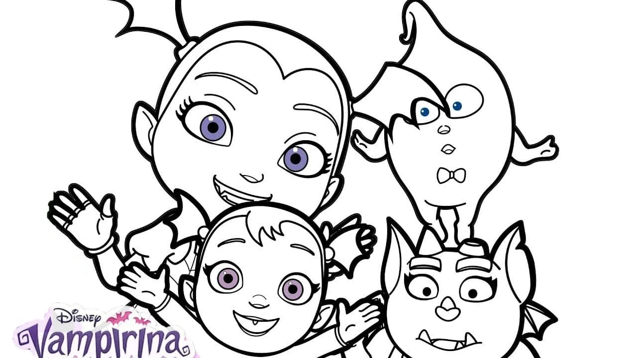 Vampirina Coloring Pages 93