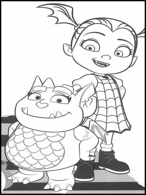 Desenhos de Vampirina Para Colorir 94
