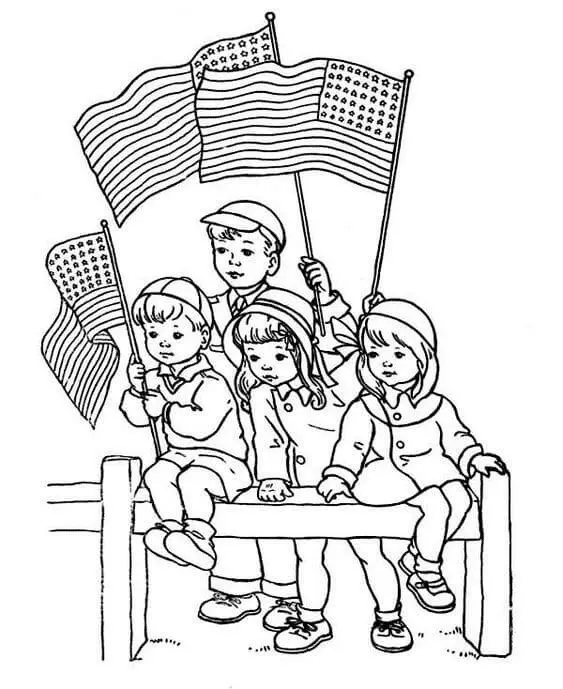 Dia De Los Veteranos Para Colorear 36