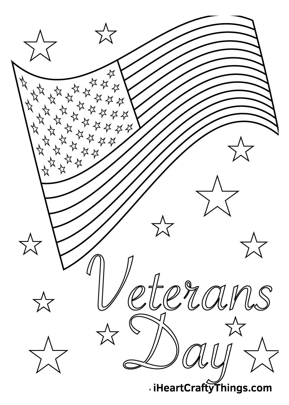 Dia De Los Veteranos Para Colorear 42