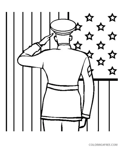 Dia De Los Veteranos Para Colorear 8