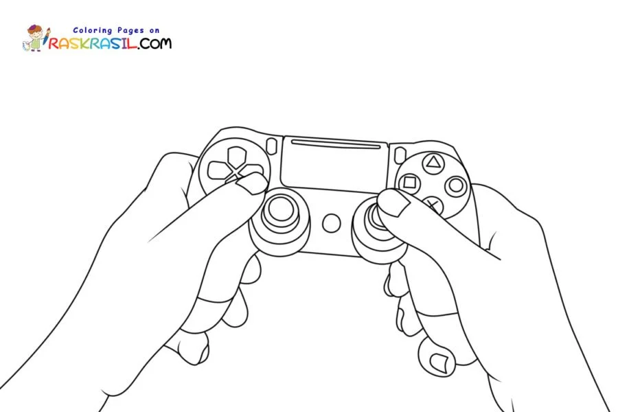 Videogame Para Colorir 59