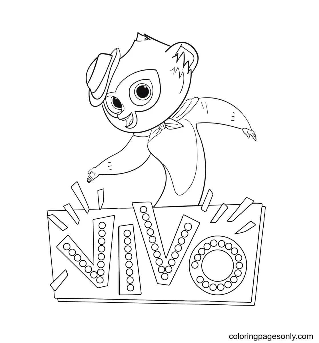 Vivo Para Colorear 17