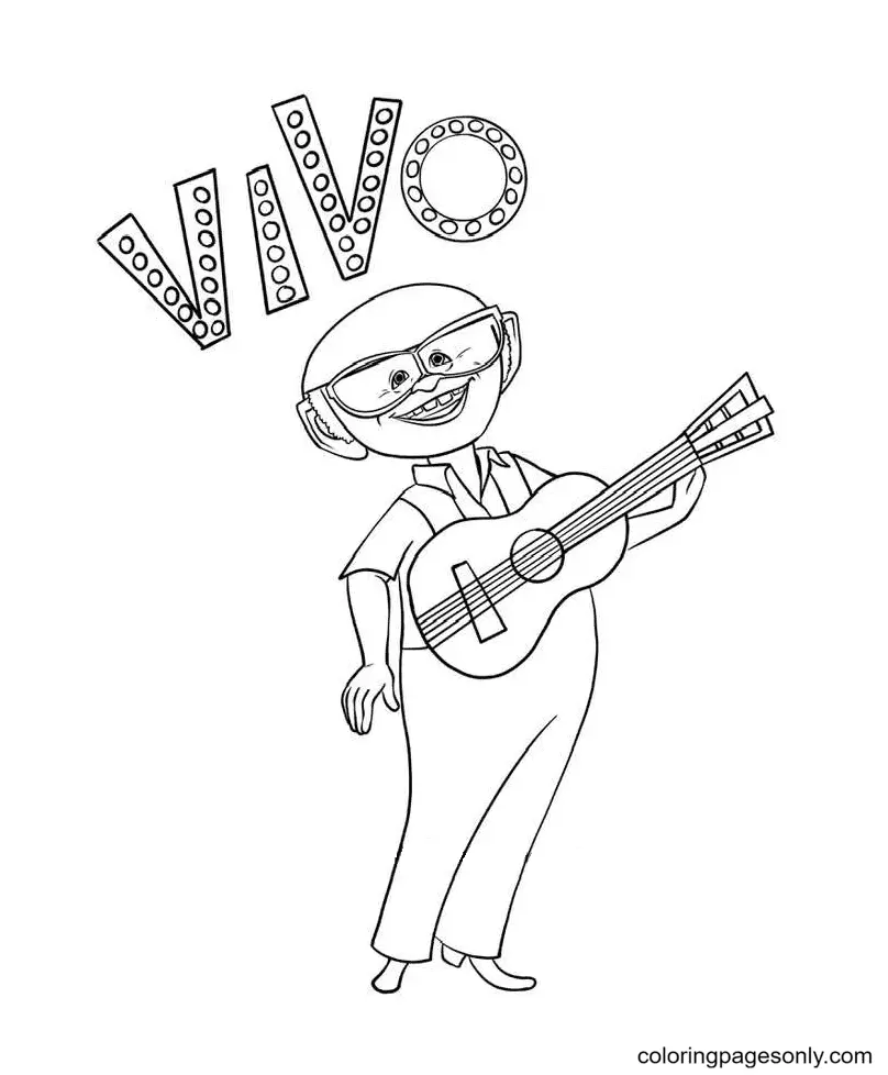 Vivo Para Colorear 23