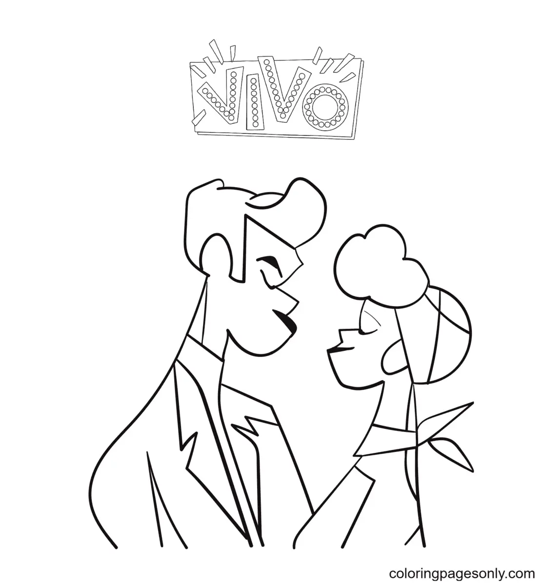 Vivo Coloring Pages