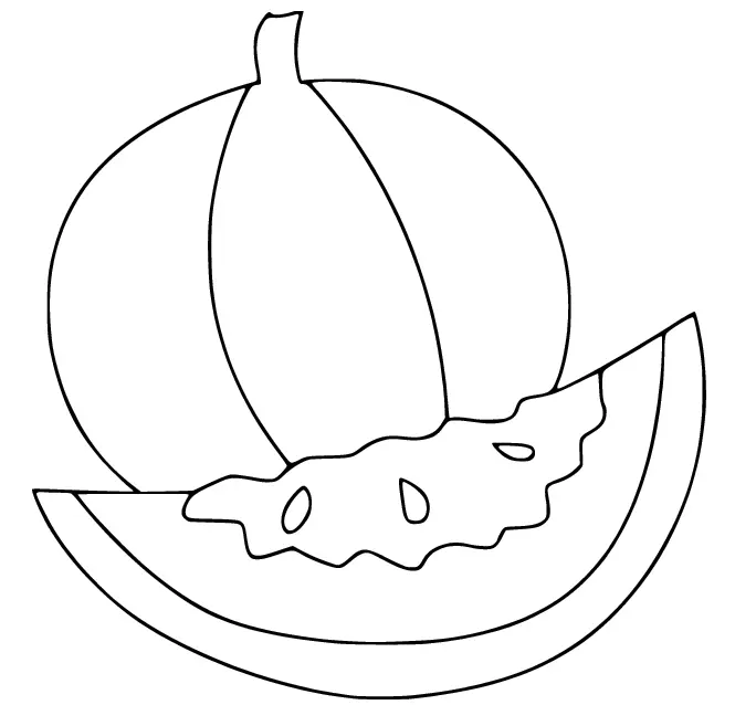 Watermelon Coloring Pages 39
