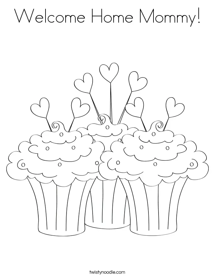 Welcome Home Coloring Pages 9