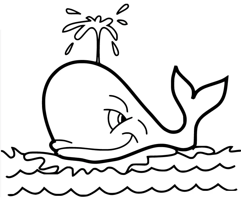 Whale Coloring Pages 50