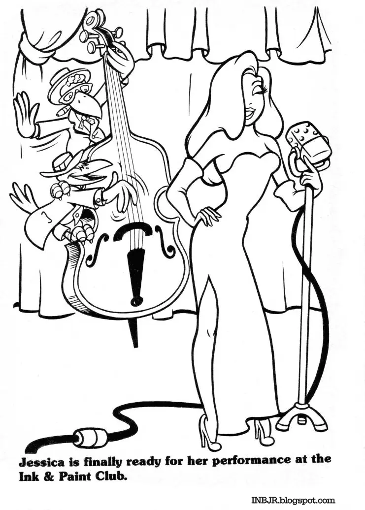 Who Framed Roger Rabbit Coloring Pages