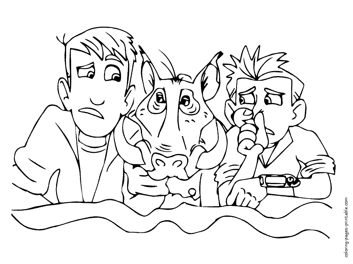 Wild Kratts Ausmalbilder 50