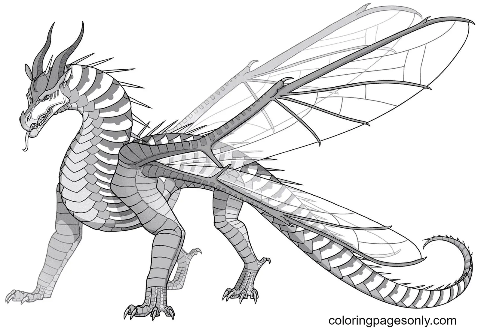 Wings Of Fire Coloring Pages 55