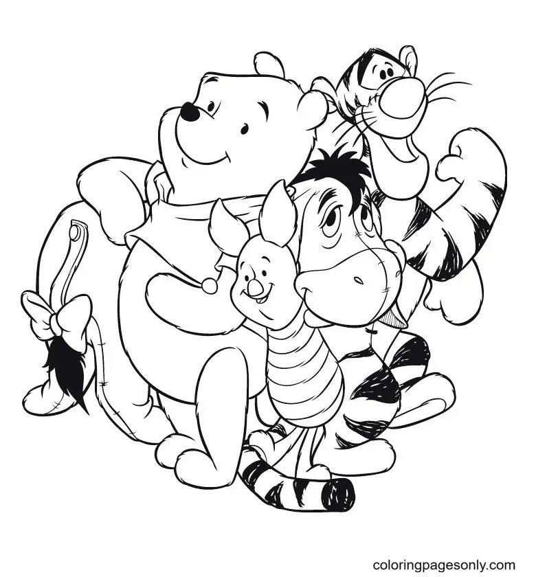 Winnie The Pooh Para Colorear 60