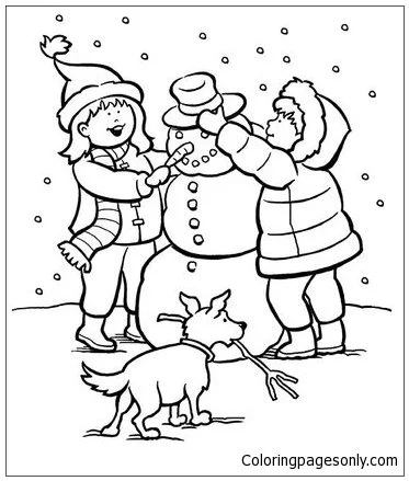 Winter Sports Coloring Pages 93