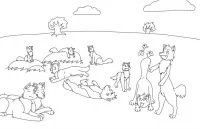 Wolf Ausmalbilder 127