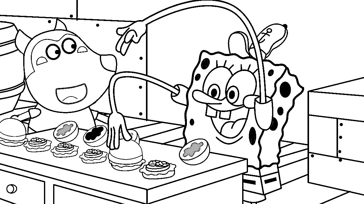 Wolfoo Coloring Pages 42