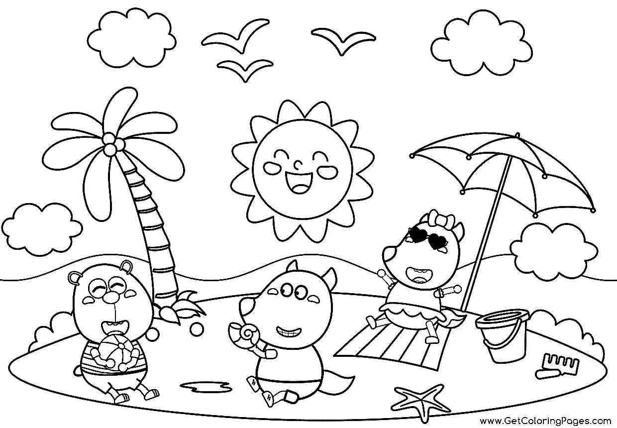 Wolfoo Para Colorear 60