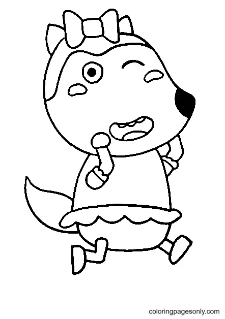 Wolfoo Coloring Pages 67