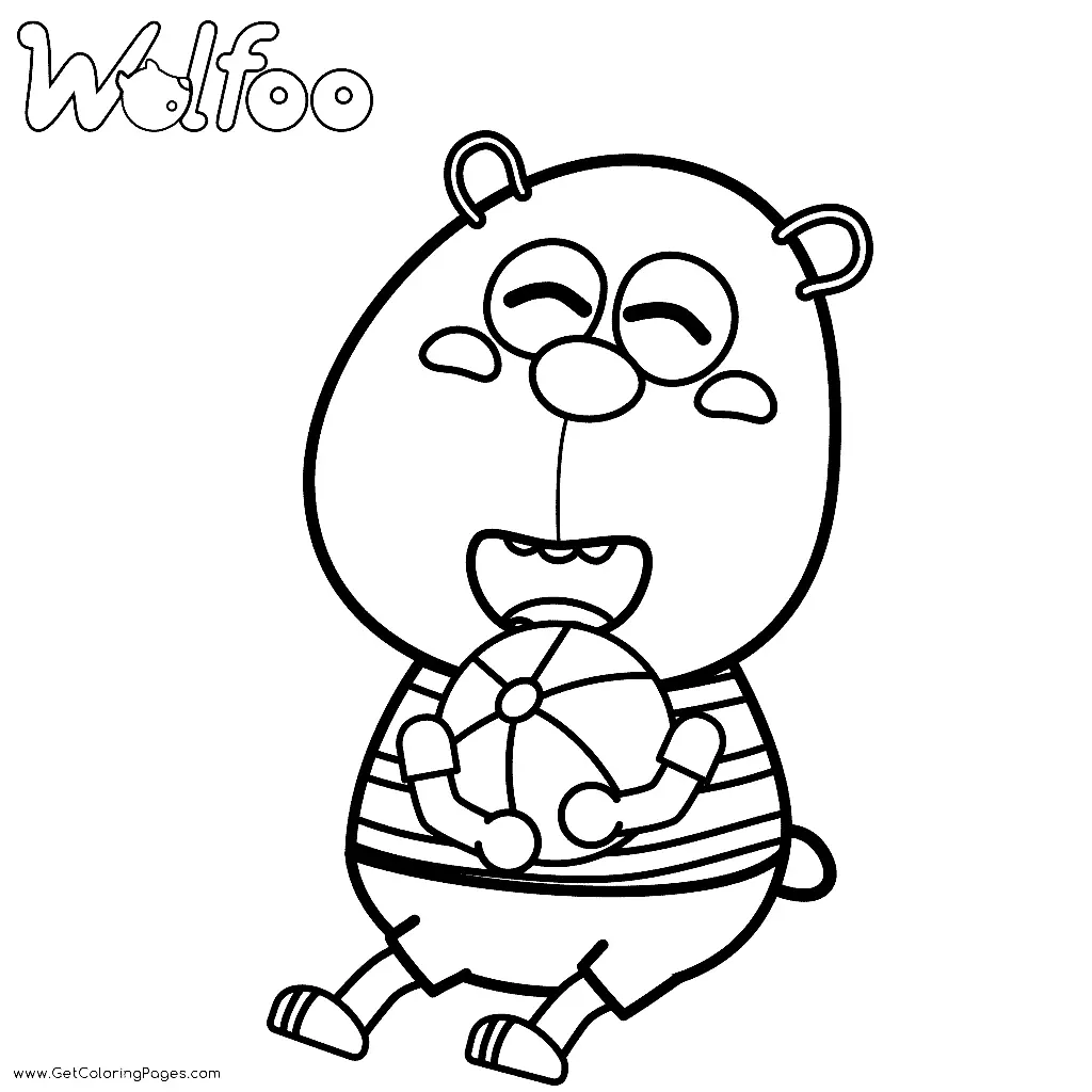 Wolfoo Coloring Pages 71