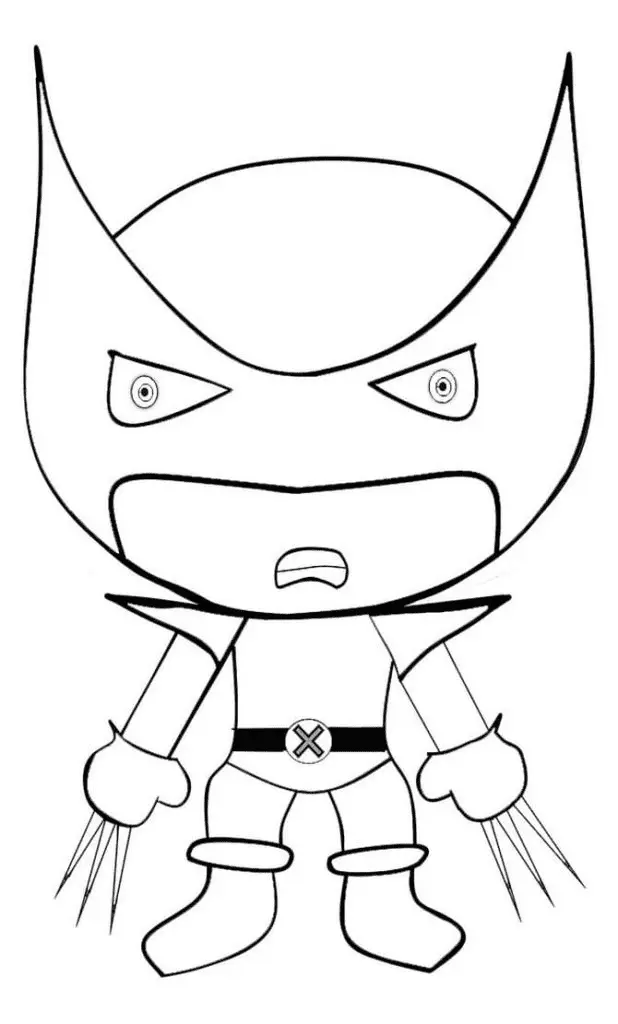 Wolverine Ausmalbilder 147