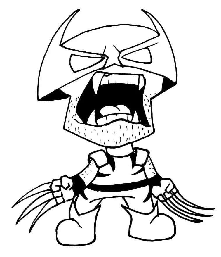 Wolverine Ausmalbilder 65